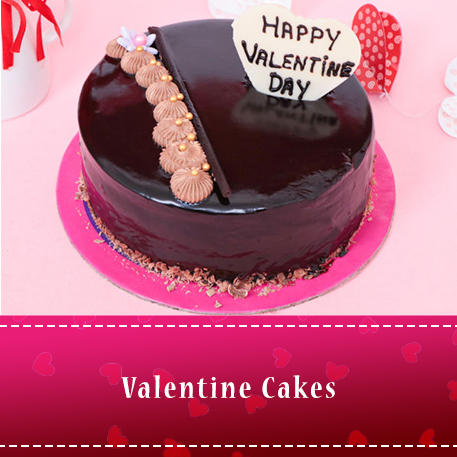 Valentine Heart shape Cake Delivery