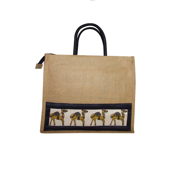 Buy Jute Lunch Bag Online at Indha Craft