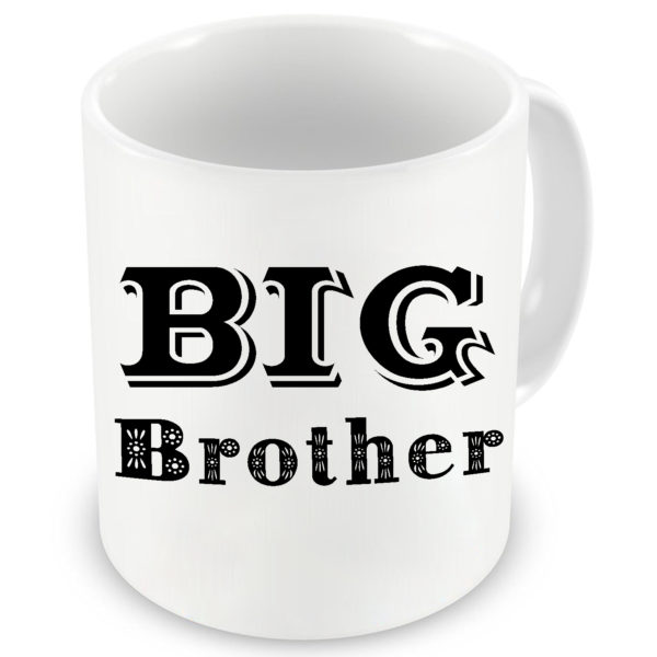 Big Brother Quote Printed Ceramic Mug