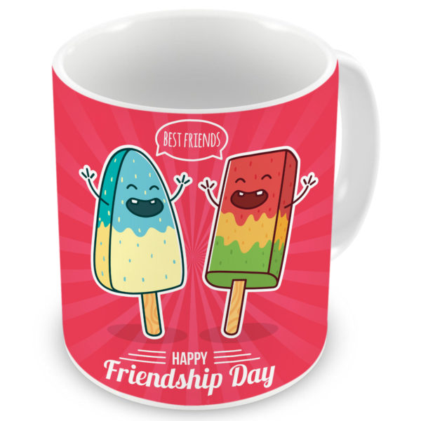 Ice-cream Friends Printed Ceramic Mug