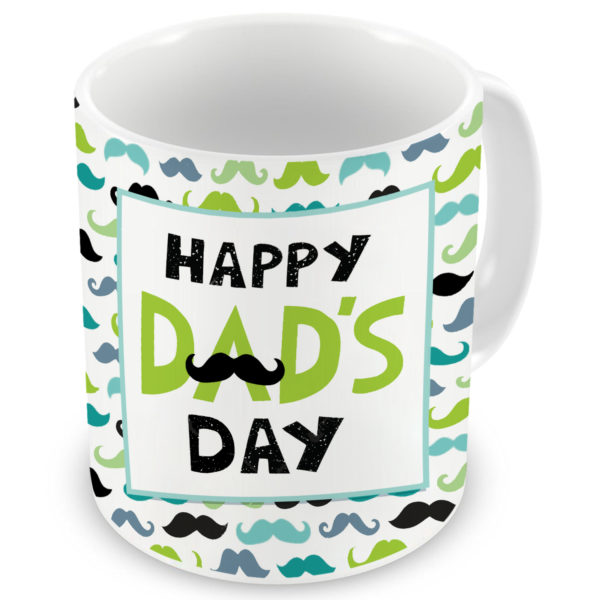 Happy Dad's Day Quote Printed Ceramic Coffee Mug