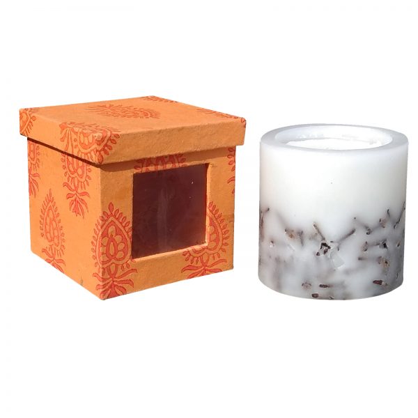 Decorative Paraffin Wax Clove Piller Candle