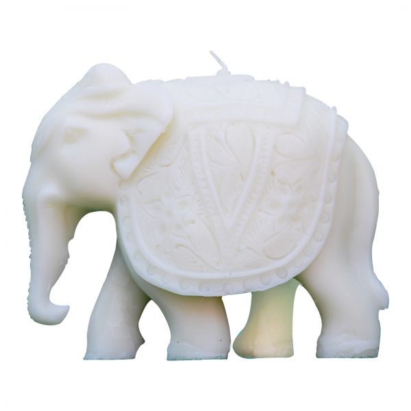 Elephant Shaped Paraffin Wax Candle