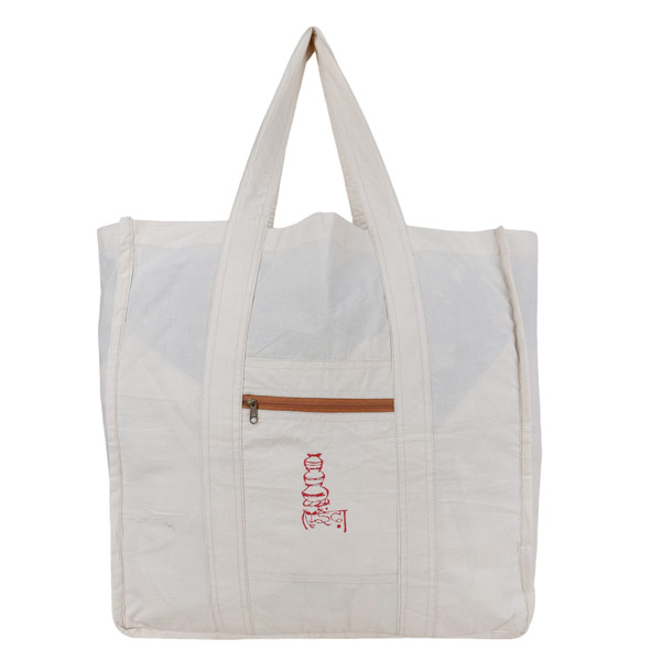 Indha Craft Handmade Cotton Vegetable Carry Bag/Grocery Bag