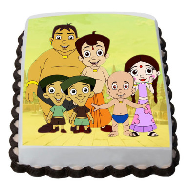 1 kg chhota bheem cake