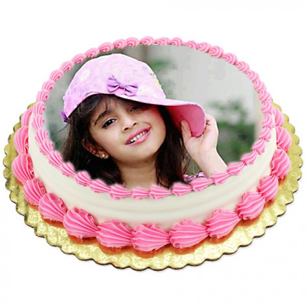 1kg Photo Cake Pineapple 1kg Photo Cake Pineapple