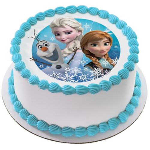 1kg Frozen Photo Cake