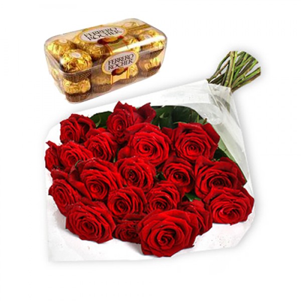 Roses with Rocher