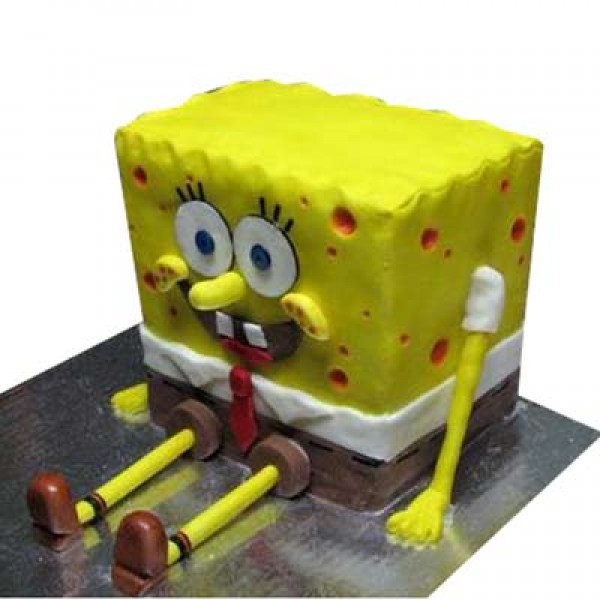 Cute Spongebob Cake 2.5kg
