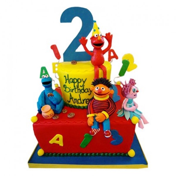 Elmo Family Cake 5kg Elmo Family Cake 5kg