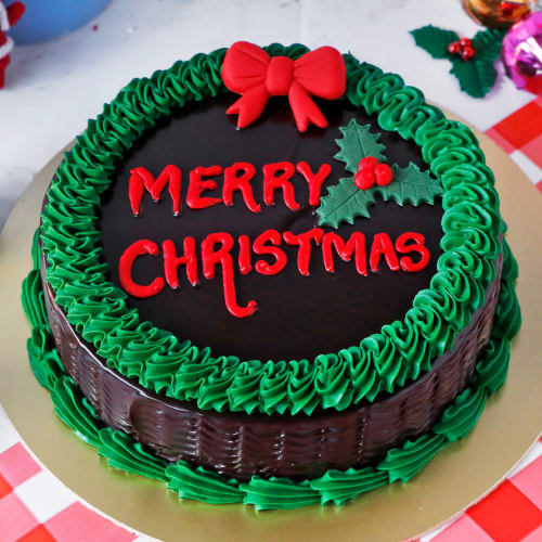500 gm Christmas Chocolate Cake 500 gm Christmas Chocolate Cake
