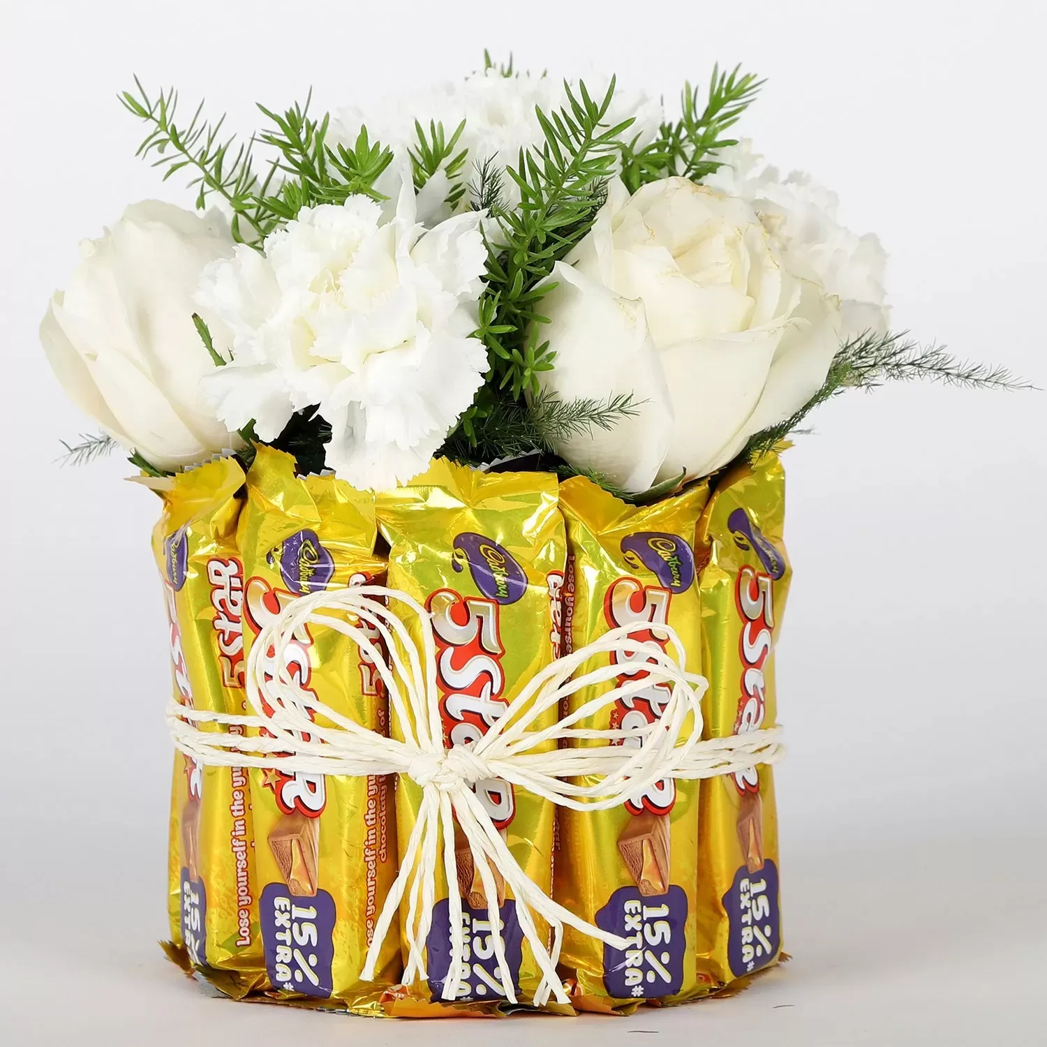 Five Star Floral Glass Vase Arrangement Five Star Floral Glass Vase Arrangement