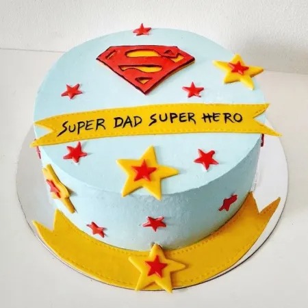 Super Hero Dad Cake (1 Kg)