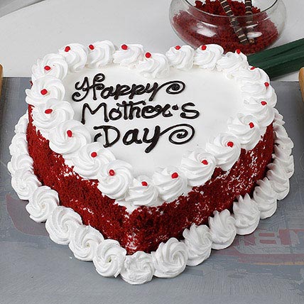 Heart Shaped Mothers Day Cake 1kg