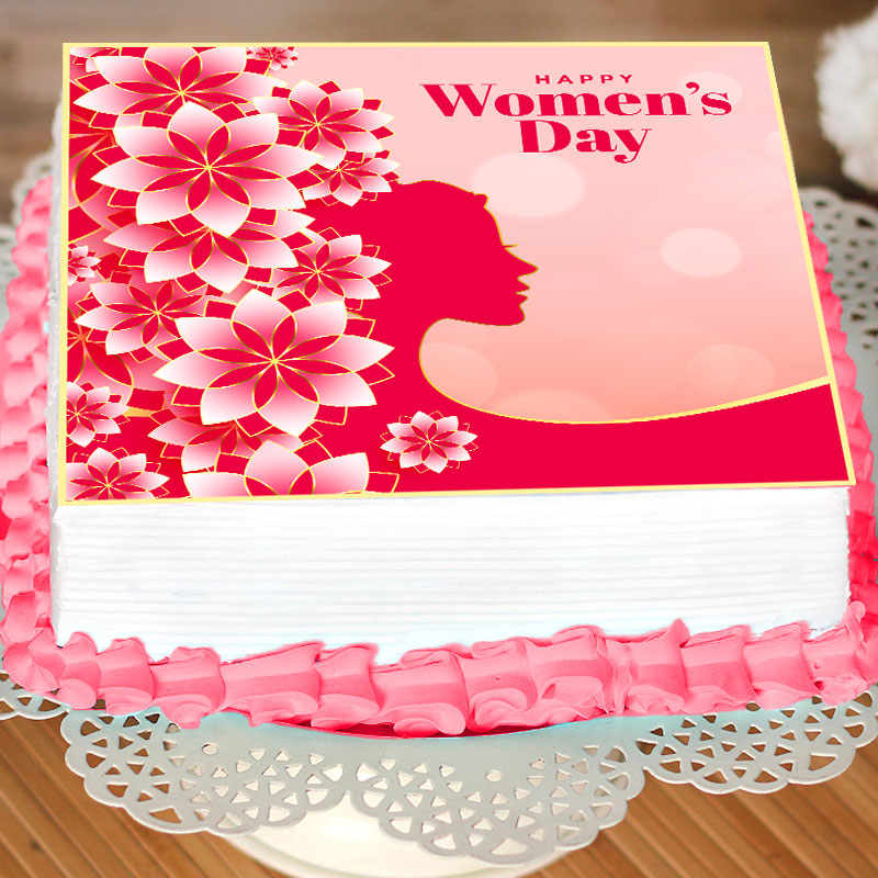 500 gm Delicious Womens Day Cake
