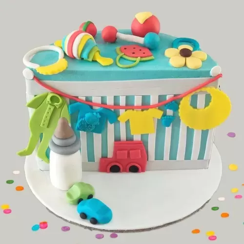 All Things Baby Half Year Birthday Cake (1.5 kg)