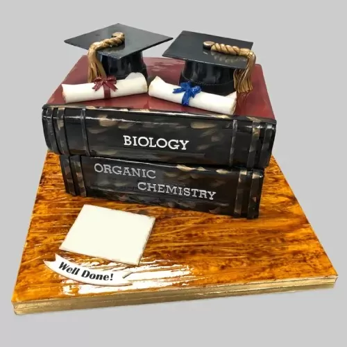 Graduation Day Fondant Cake (3.5 Kg) Graduation Day Fondant Cake (3.5 Kg)