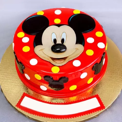 Mickey Mouse Fondant Cake (2 Kg) Mickey Mouse Fondant Cake (2 Kg)