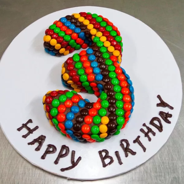 Numeric Gem Birthday Cake