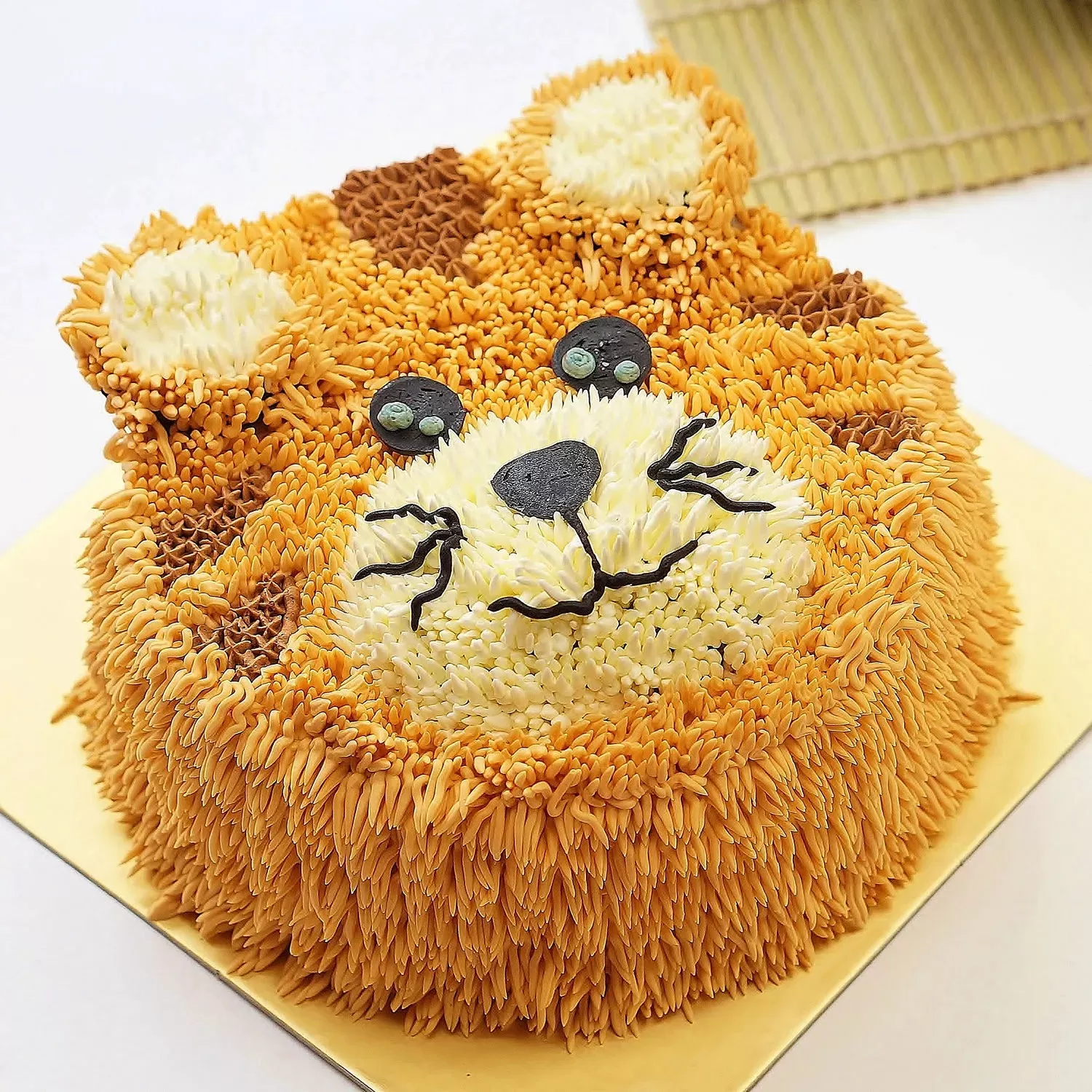 Sweet Tiger Design Cake- Chocolate 1 Kg