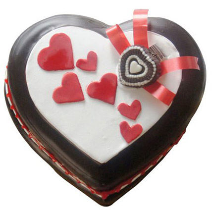 Love in abundunce Valentine cake One kg