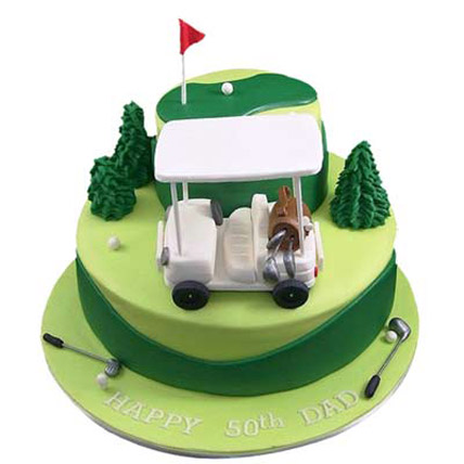 Golf Car Cake 3kg