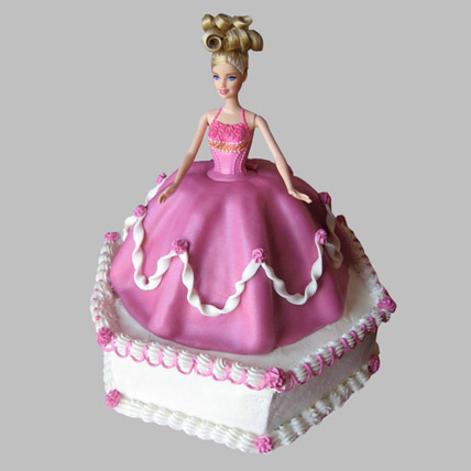 Florid Barbie Cake 2kg