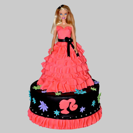 Wavy Dress Barbie Cake 2Kg