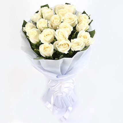 White Bunch of Roses
