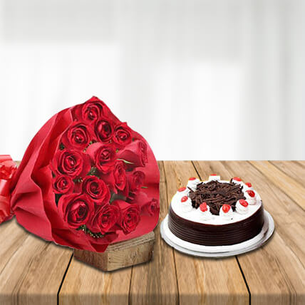 Black Forest and Flowers Deluxe