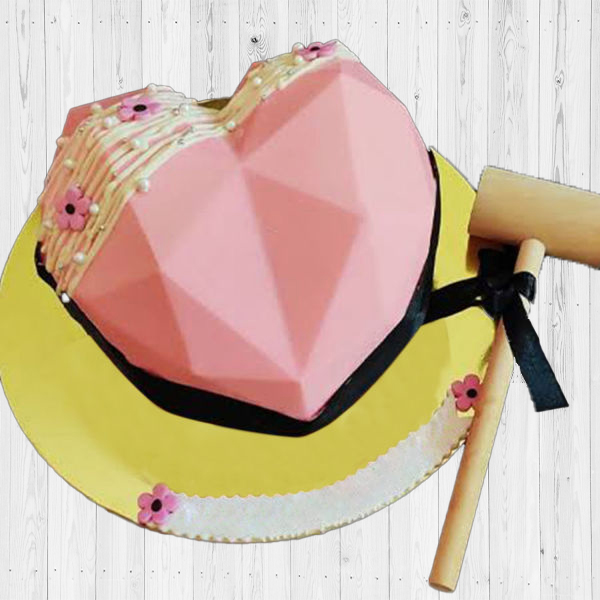 Pink Crush Pinata Cake