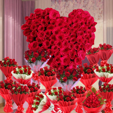 Lots Of Flowery Love- Valentine