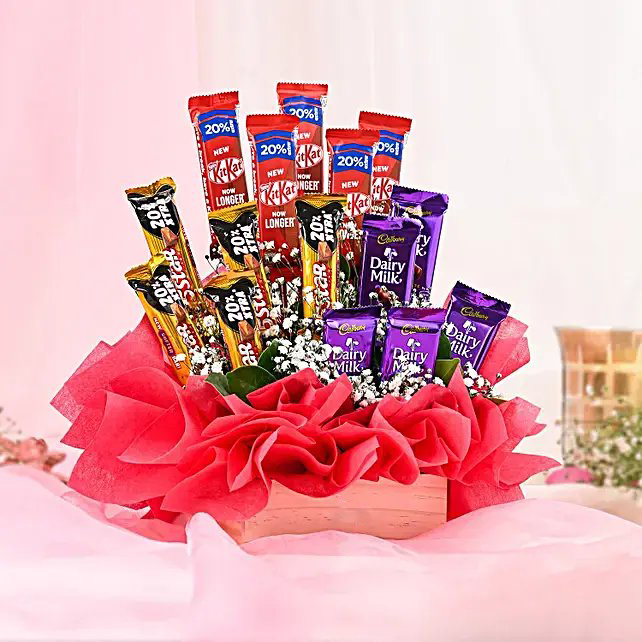 Assorted Chocolates Surprise Arrangement Assorted Chocolates Surprise Arrangement