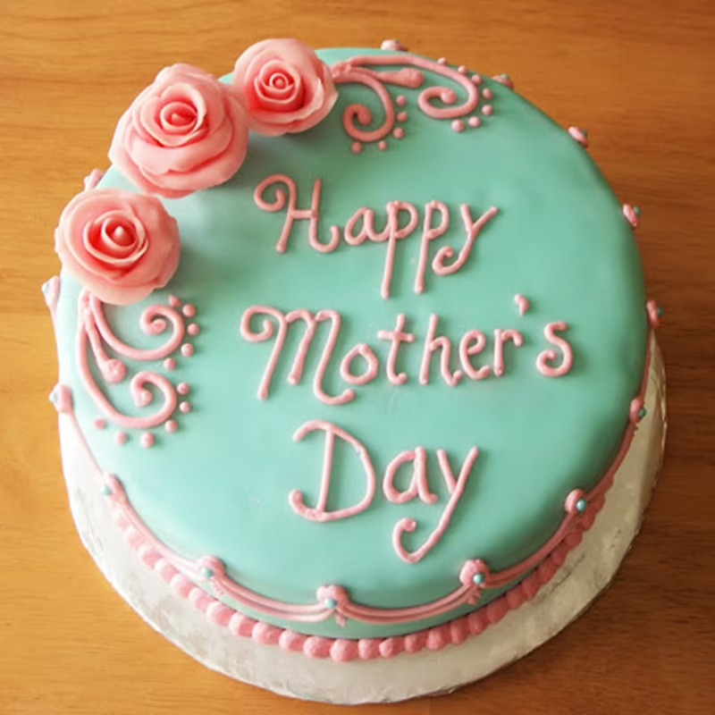 Blooming Mothers Day Cake 1Kg