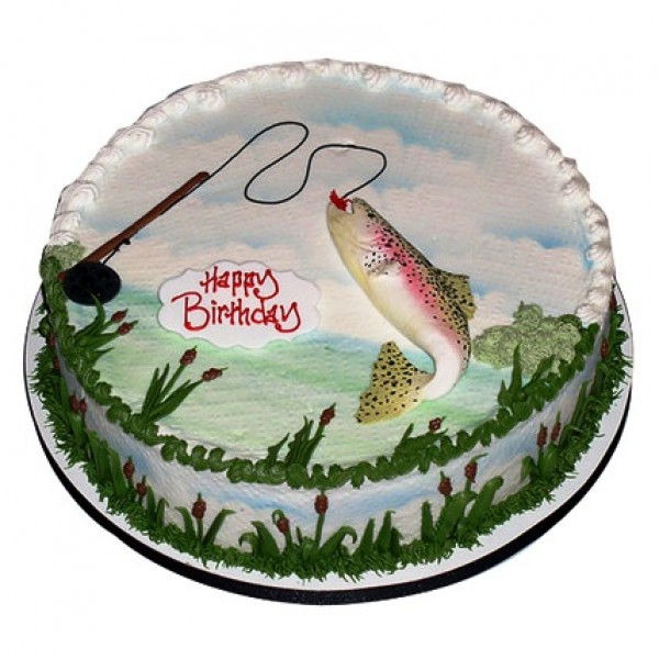 Happy Fishing Cake 2kg