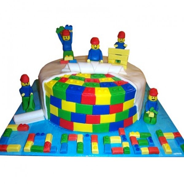 Lego Fondant Cake 3kg