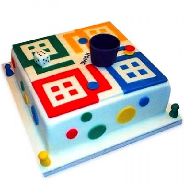 Ludo Artistic Birthday Cake