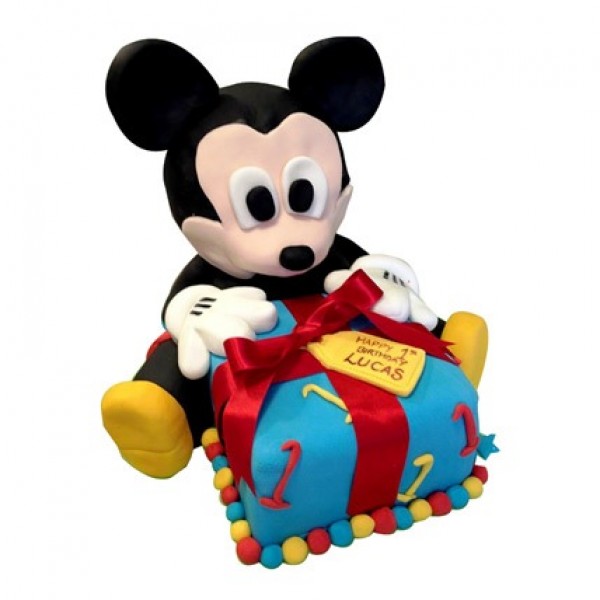 Micky Mouse Gift Cake 3.5kg Micky Mouse Gift Cake 3.5kg