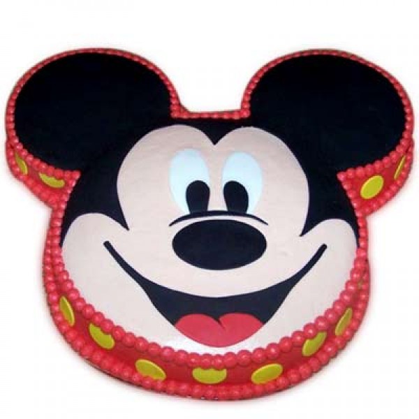 Soft Mickey Face Cake 2kg