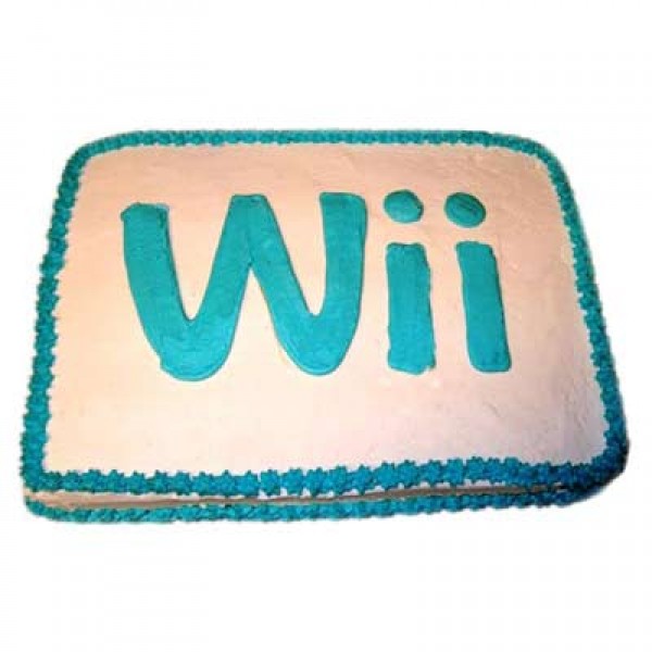 Wii Engaging Logo Cake 2kg