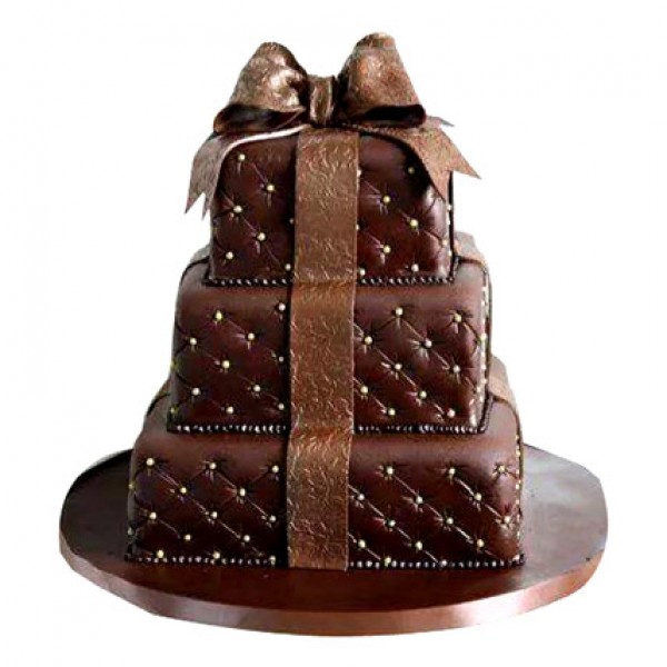 Chocolaty Wedding Cake 10kg