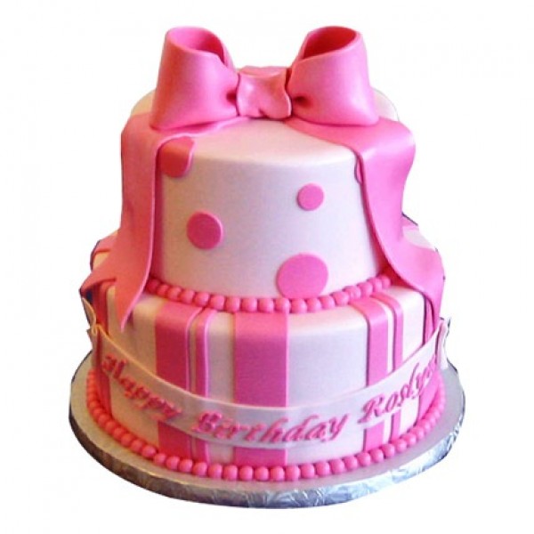 Cute Pink Gift Cake 3.5kg