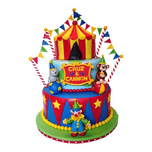 Fun Circus Cake 5kg