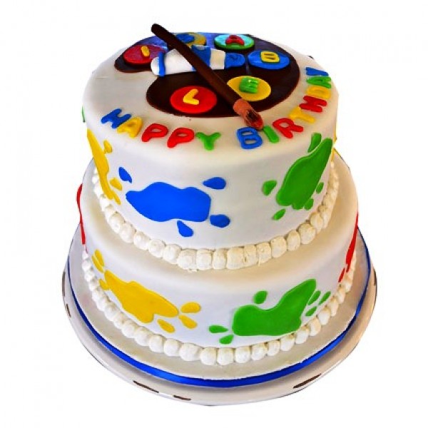 Little Artist Birthday Cake 4kg