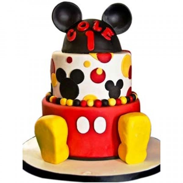 Mickey Mouse 2 tier Cake 4kg