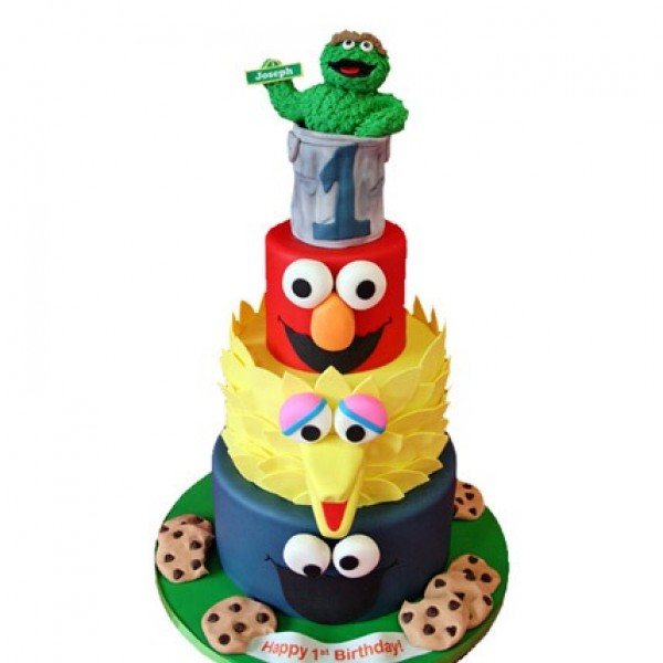 Seasame Street Cake 6kg Seasame Street Cake 6kg
