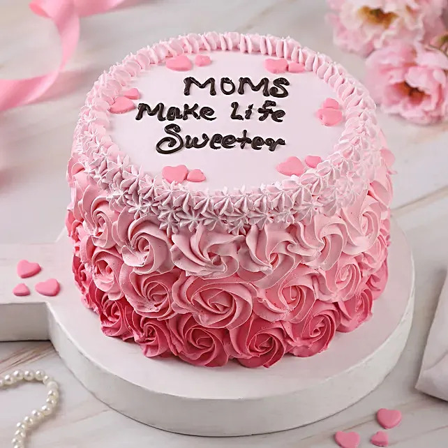 500 gm Sweetest Like Mom Cream Cake